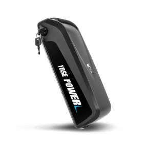 36V 15.6Ah Hailong-Plus Original Cell Li-ion E-Bike Battery with 5 Flat Pin Plug NOT ROUND PINS