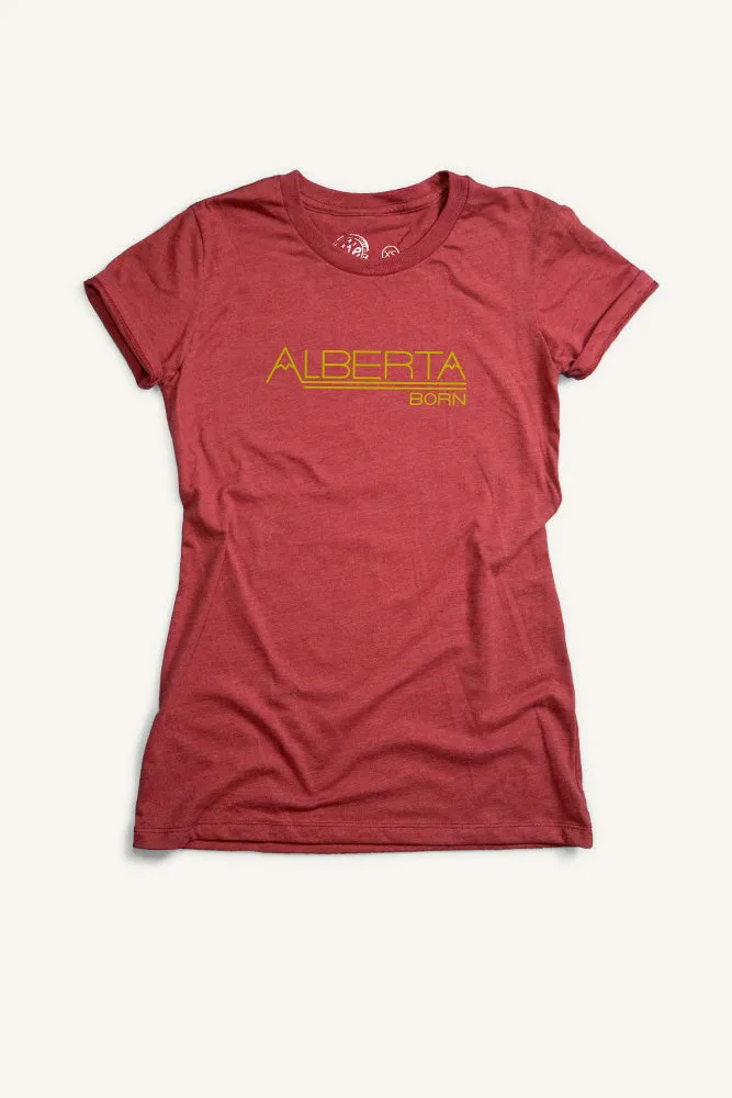 Alberta Born T-shirt (Womens)