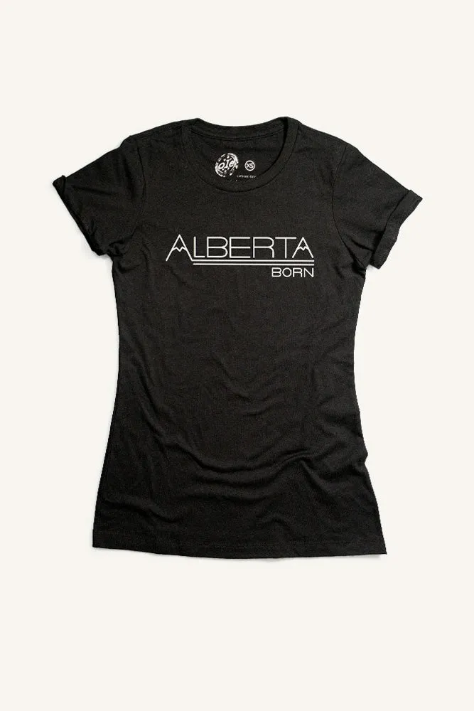 Alberta Born T-shirt (Womens)
