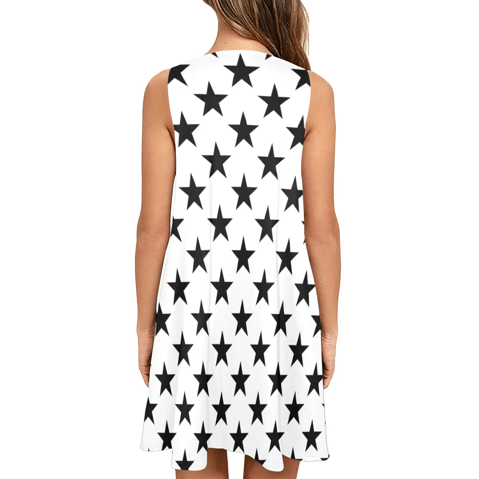 Allstars Sleeveless A-Line Pocket Dress