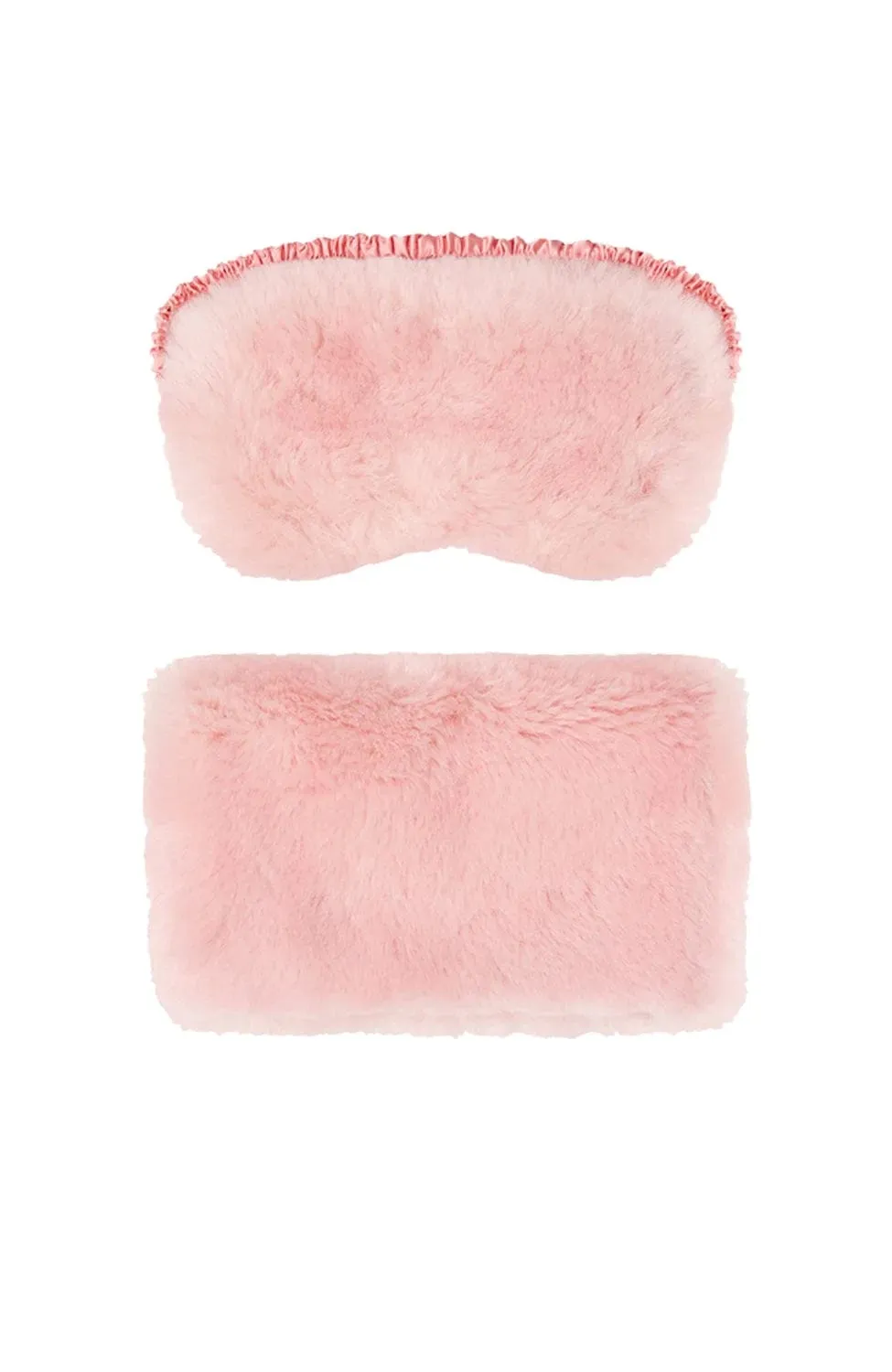 Audrey Flamingo Silk Eyemask