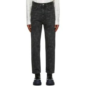 Balenciaga Black License Jeans