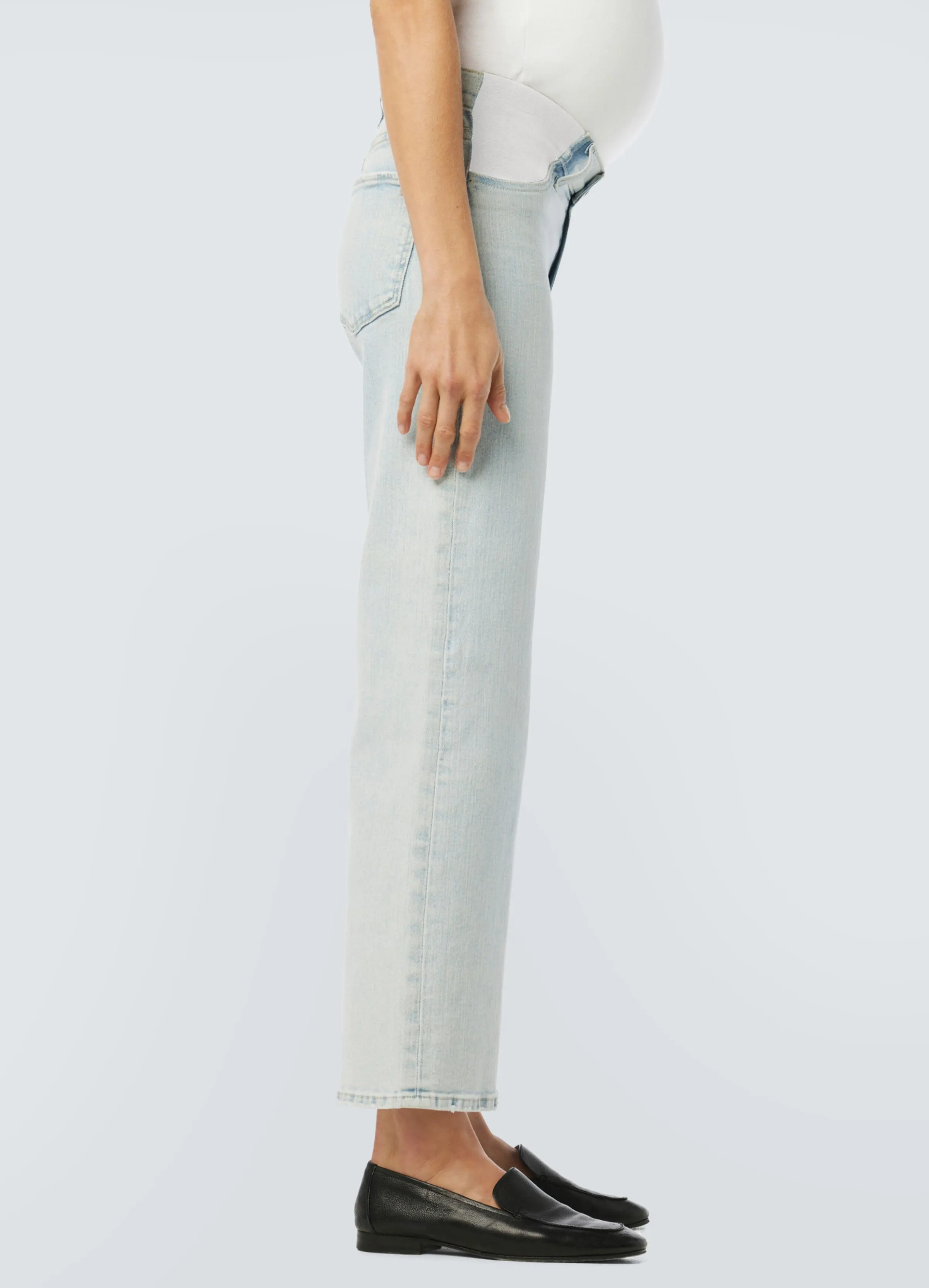 Blake Wide Leg Crop Maternity Jean