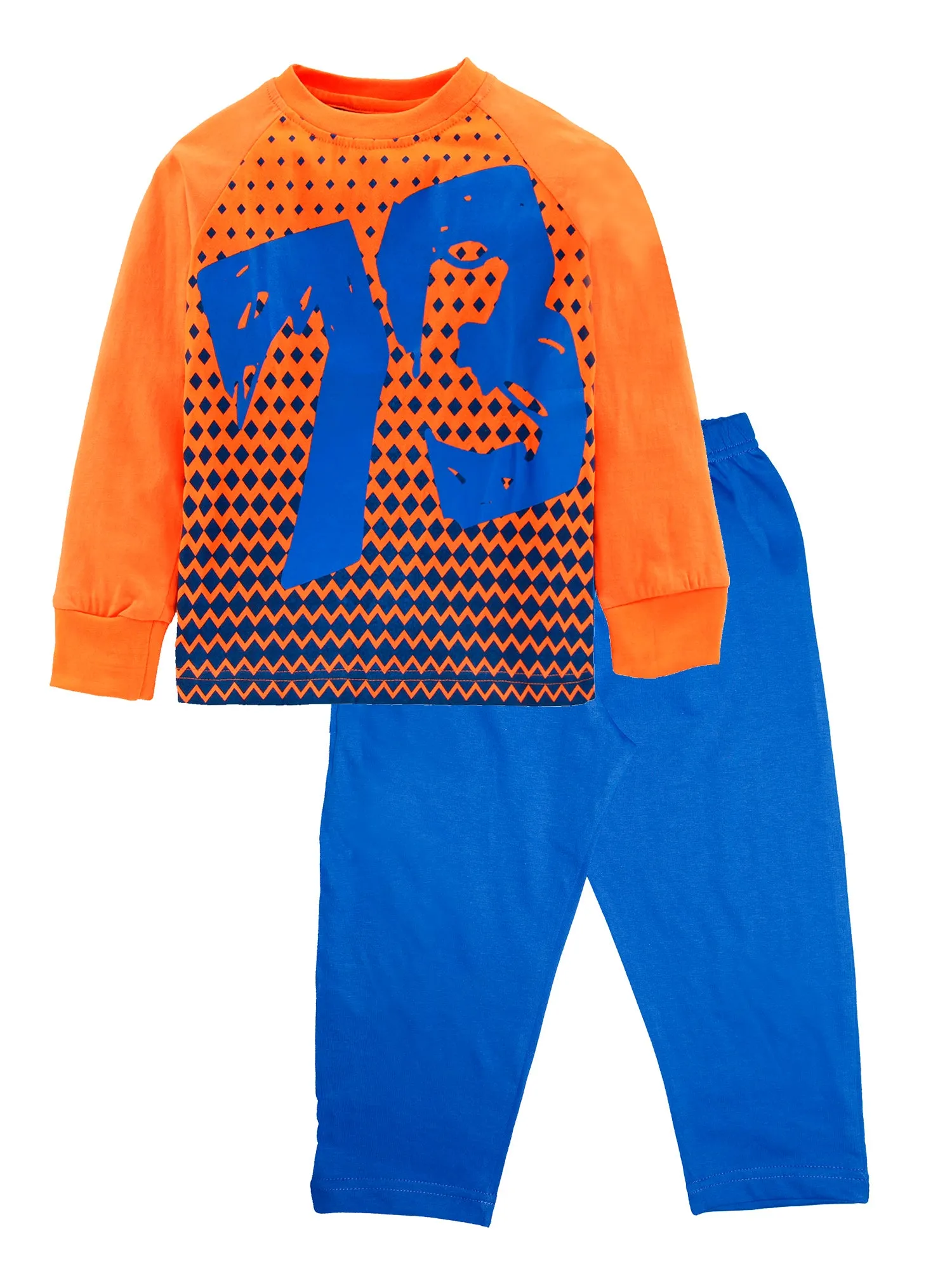 Boys Cotton T-Shirt & Pyjama Set