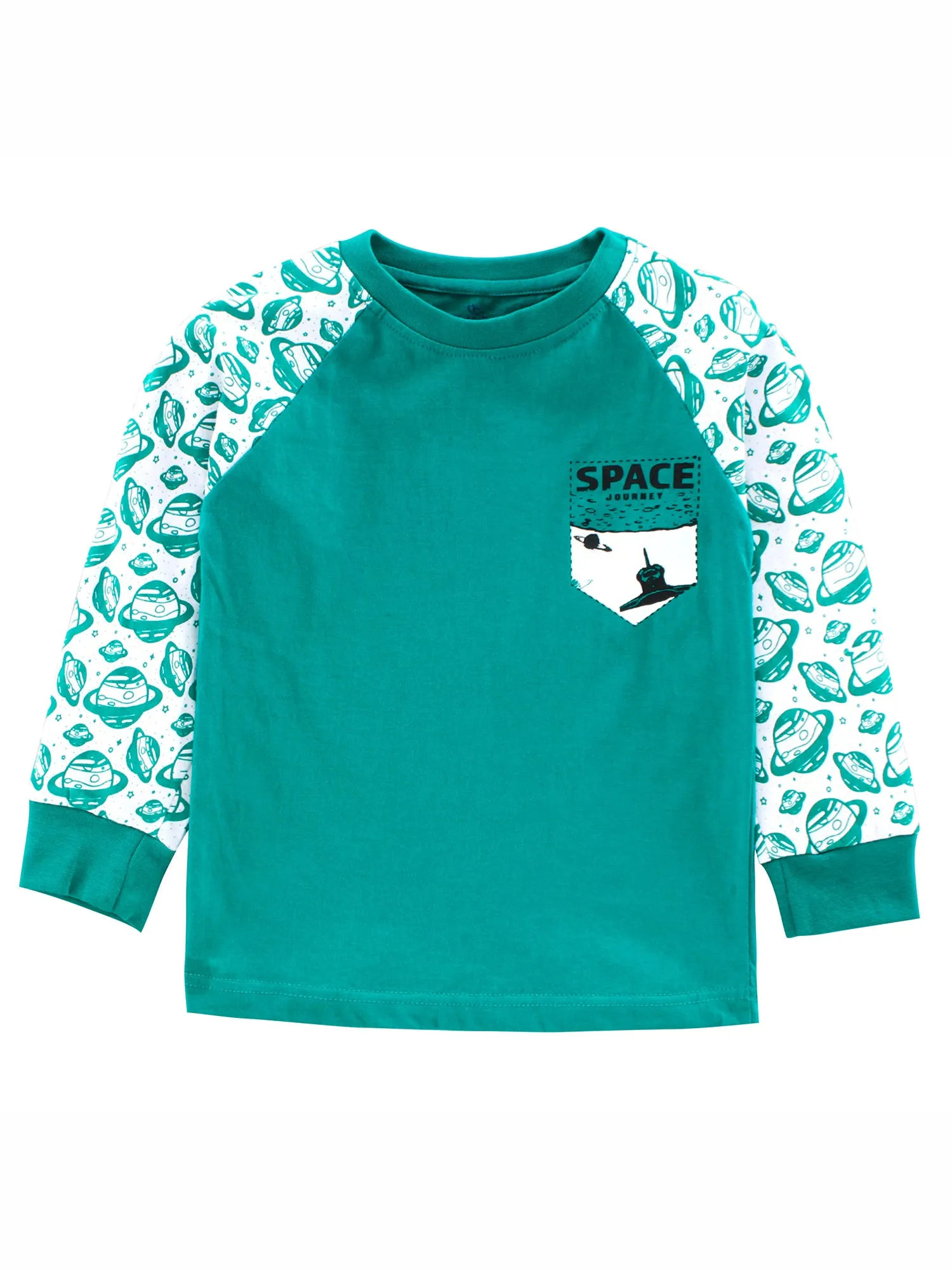Boys Cotton T-Shirt & Pyjama Set