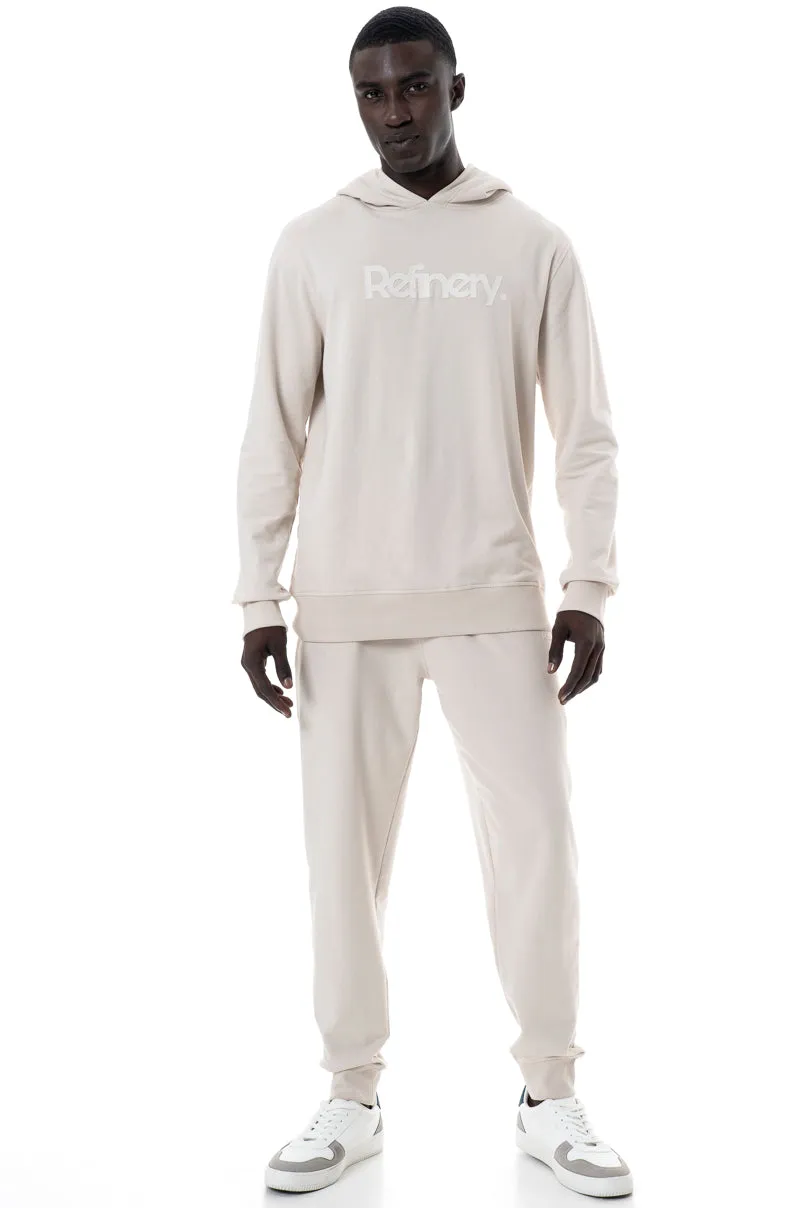 Branded Hoodie _ 146205 _ Cement