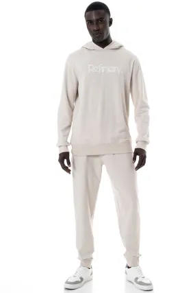 Branded Hoodie _ 146205 _ Cement