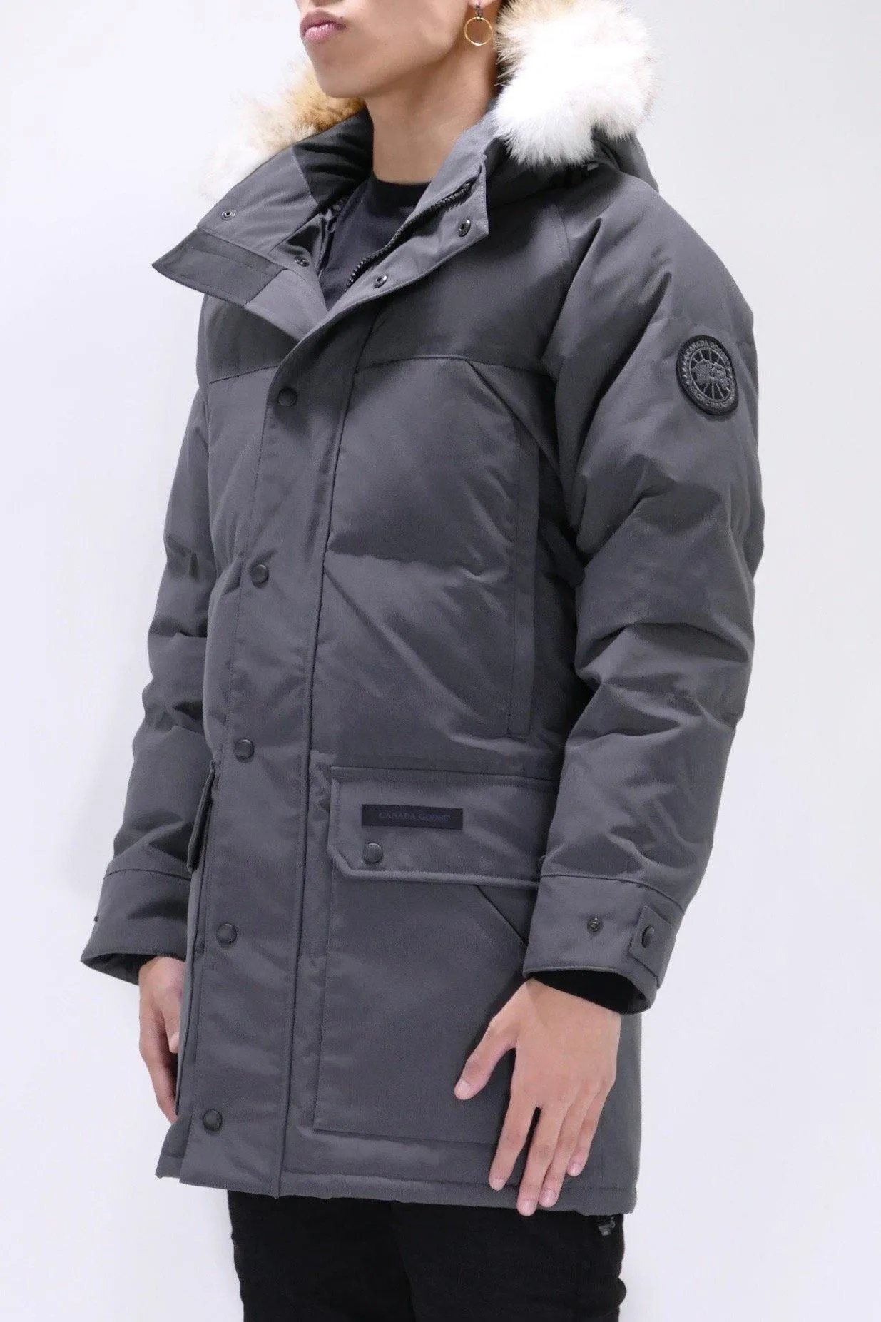 Canada Goose Mens Down *Parka Emory Black Label  - Graphite