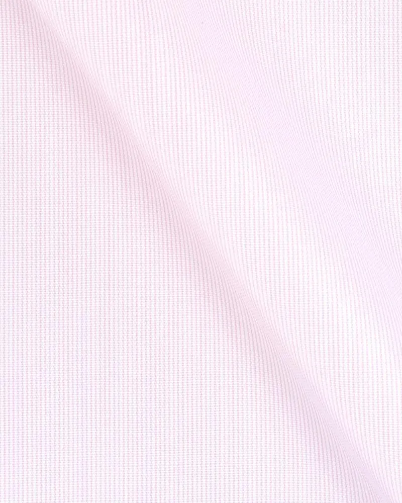 Canclini Argento Pink Mini Stripe Shirt 3030.w040.0003.f01