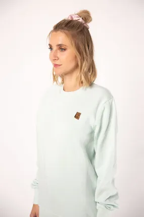 Coffee Bag | Bestickter Bio-Baumwoll Frauen Pullover