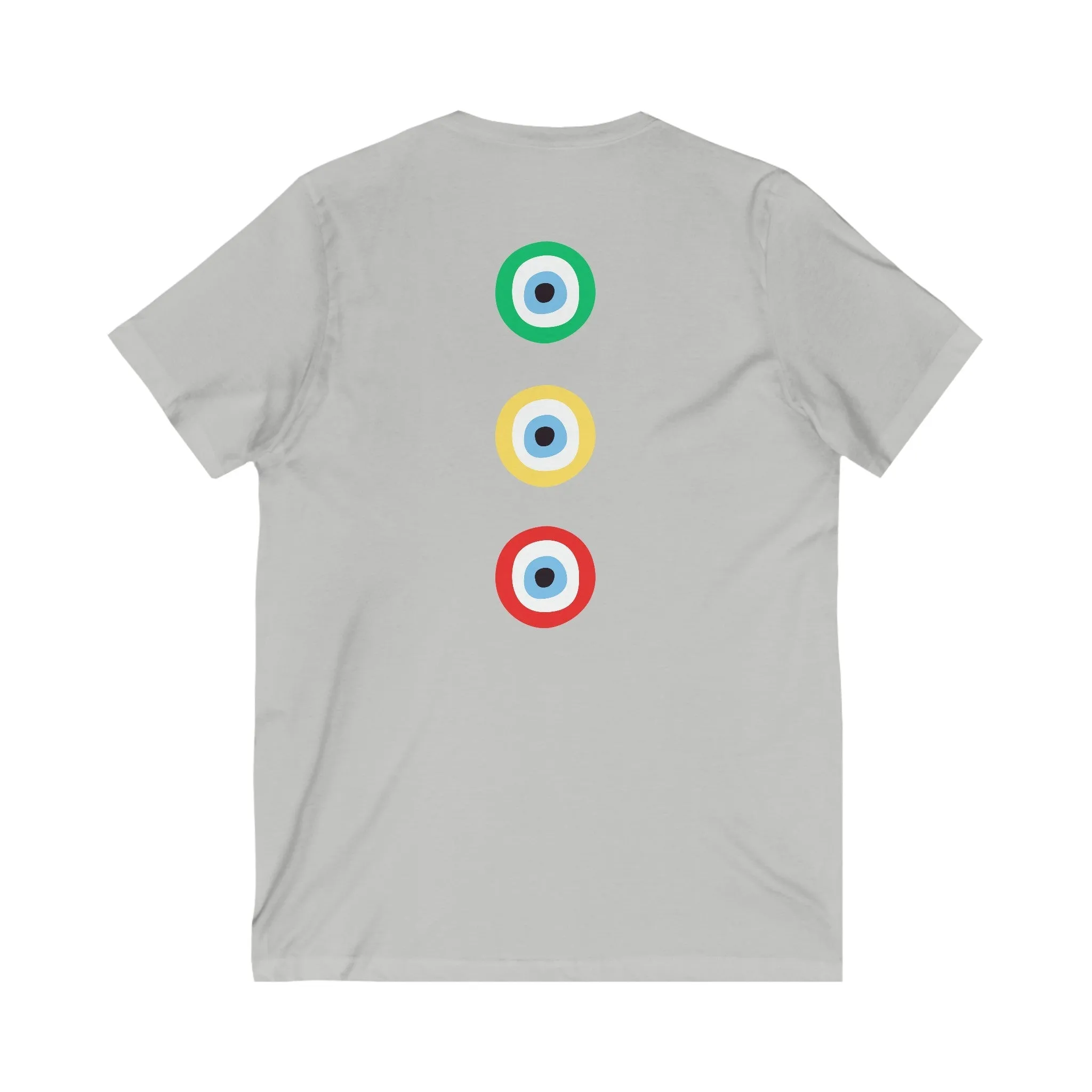 Colourful Eye V-Neck Tee