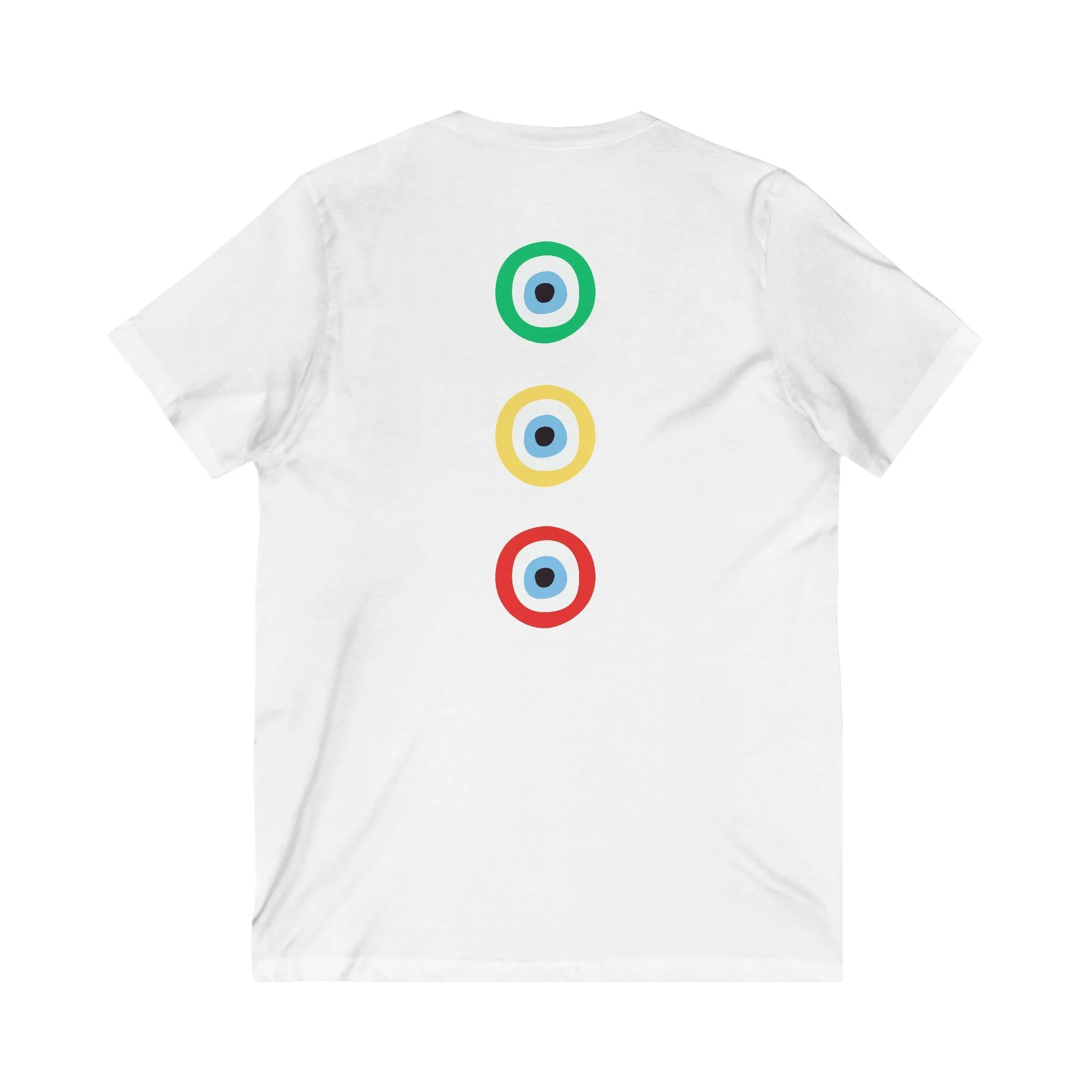 Colourful Eye V-Neck Tee
