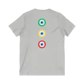 Colourful Eye V-Neck Tee