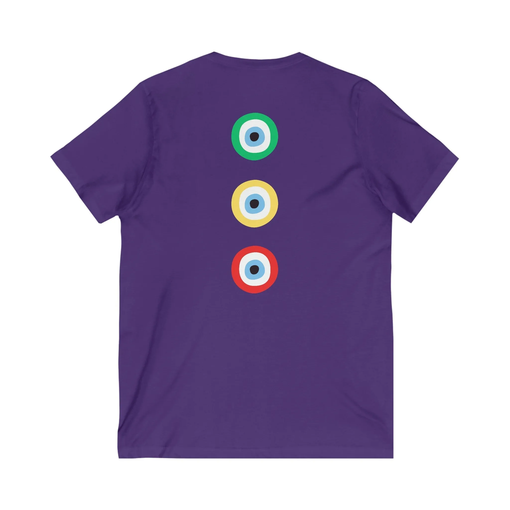 Colourful Eye V-Neck Tee