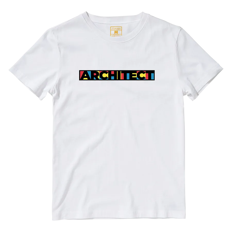 Cotton Shirt: Architect Retro