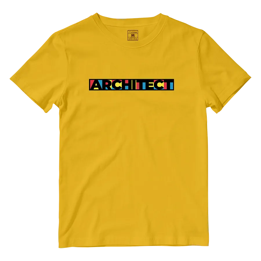 Cotton Shirt: Architect Retro