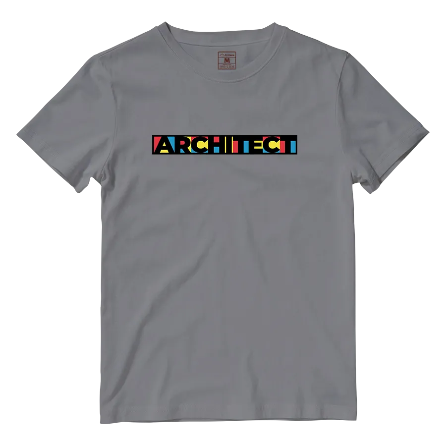 Cotton Shirt: Architect Retro