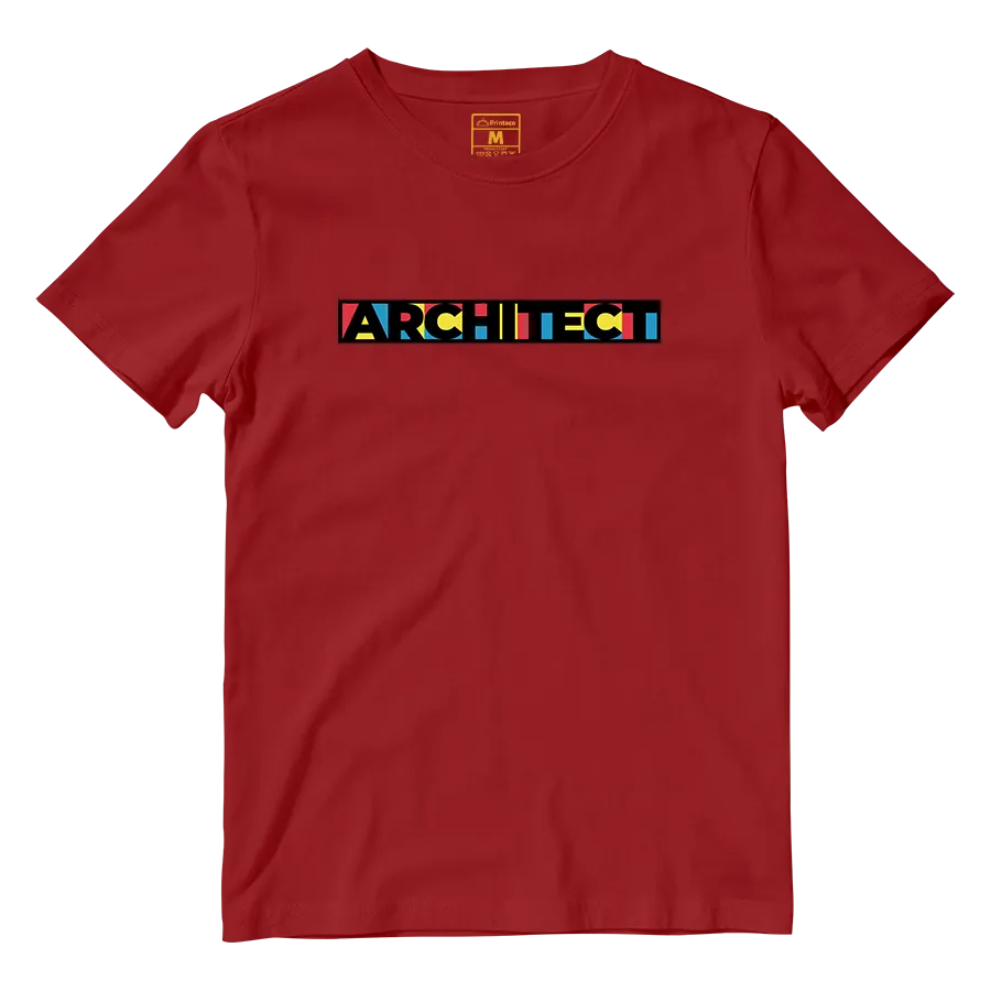 Cotton Shirt: Architect Retro