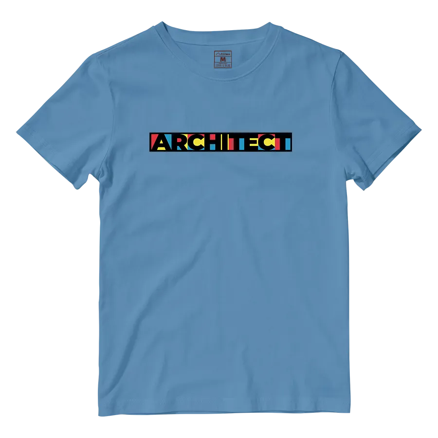 Cotton Shirt: Architect Retro