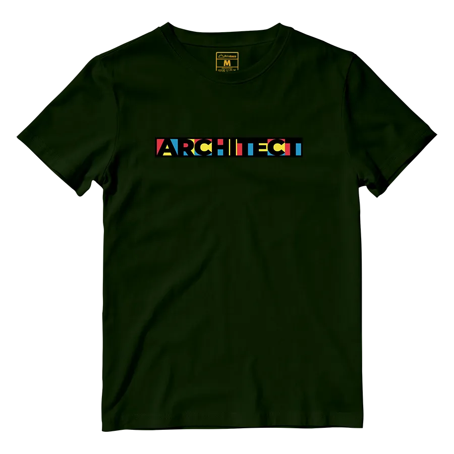 Cotton Shirt: Architect Retro
