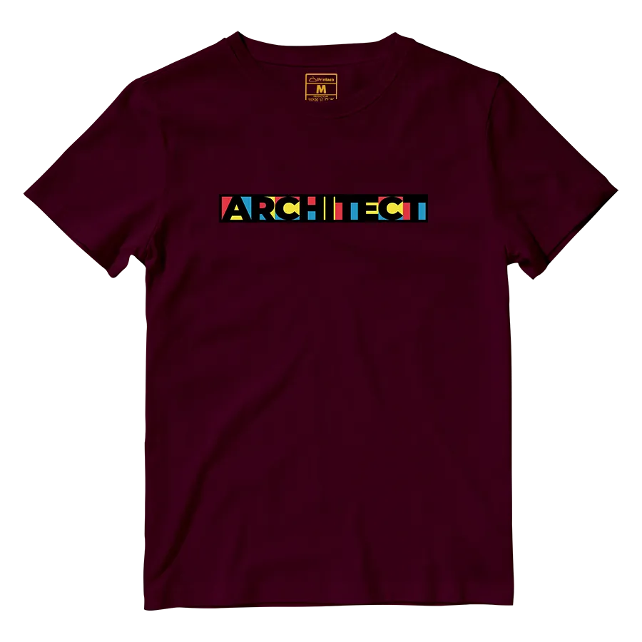 Cotton Shirt: Architect Retro
