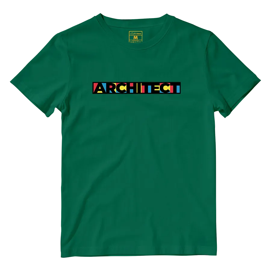 Cotton Shirt: Architect Retro