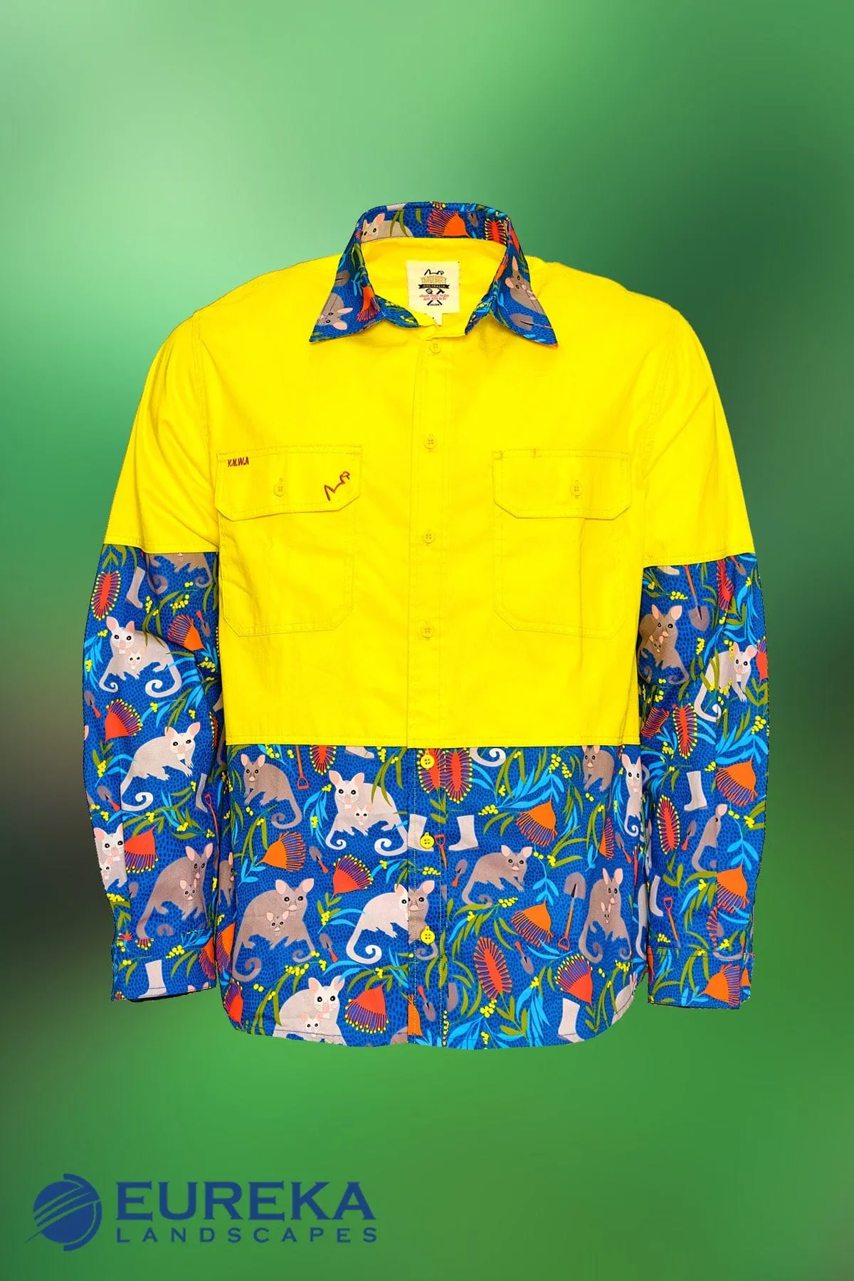 Custom Eureka Landscapes Cotton Work Shirts