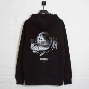 Disco Labs NYC Back Print - Pullover Hood - Black