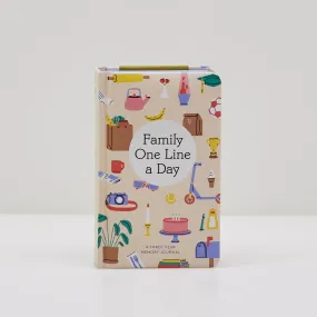 Family One Line A Day Book