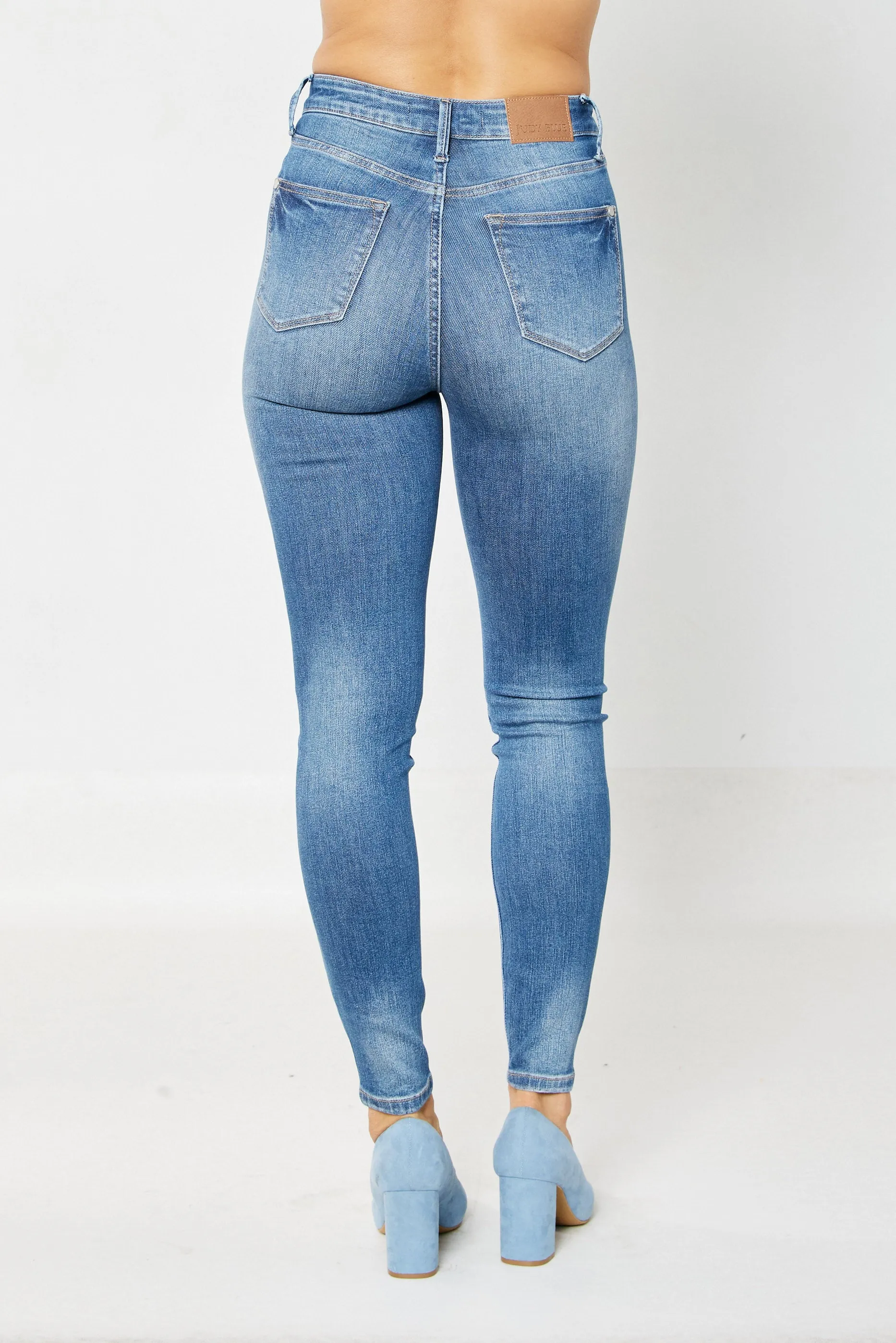 FINAL SALE - Judy Blue Tummy Control Classic Skinny Jeans