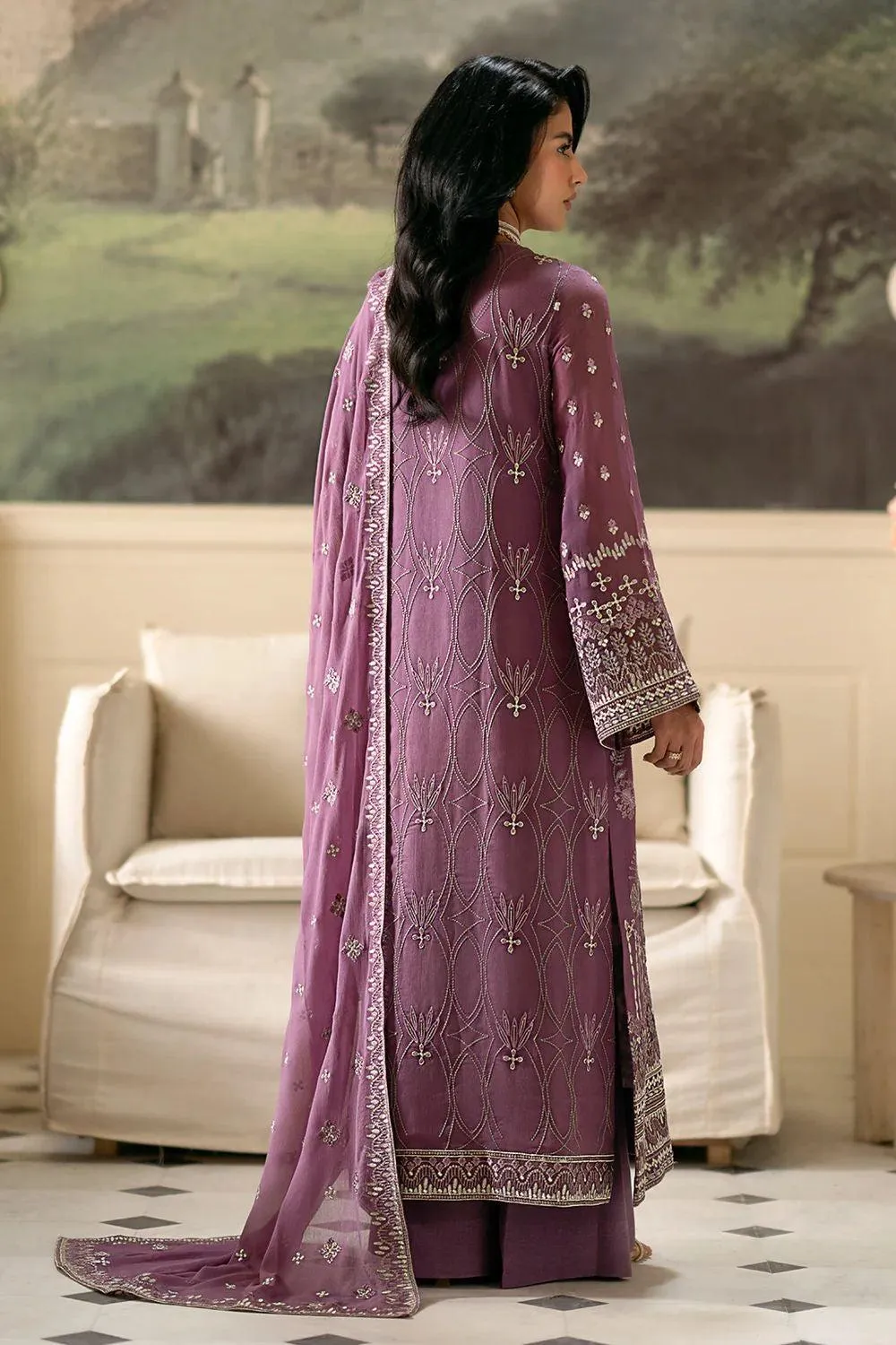 Flossie Chiffon Suit