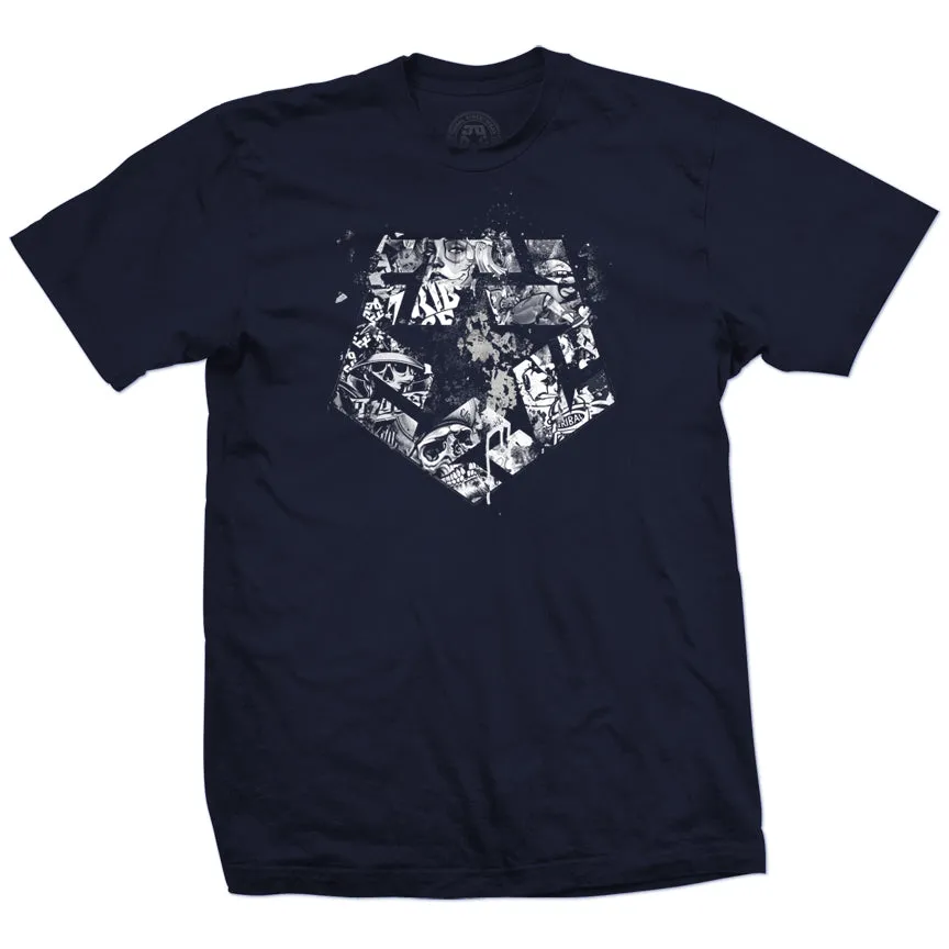 GANE WALL T-STAR - Men's T Shirt