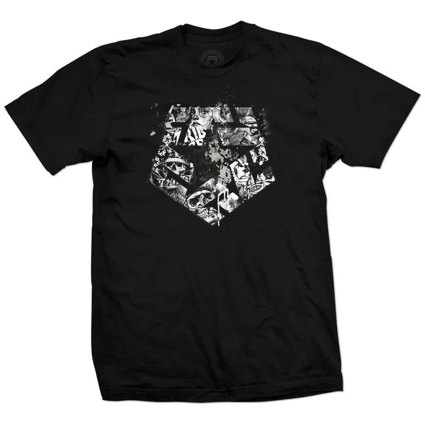 GANE WALL T-STAR - Men's T Shirt