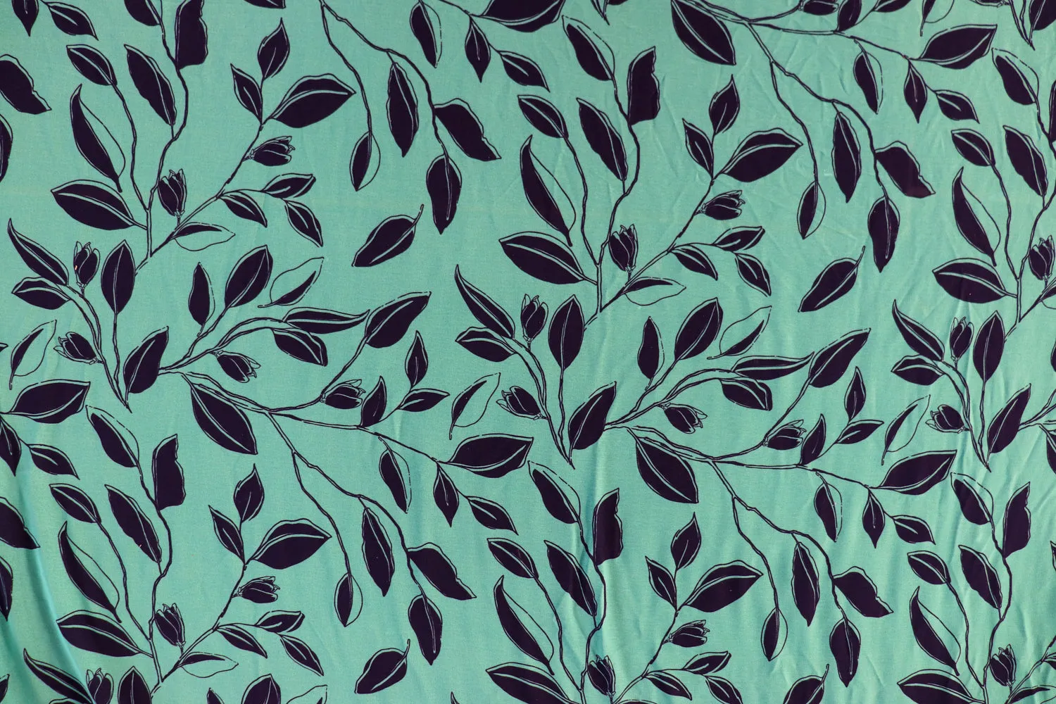 Green Leaf Chiffon