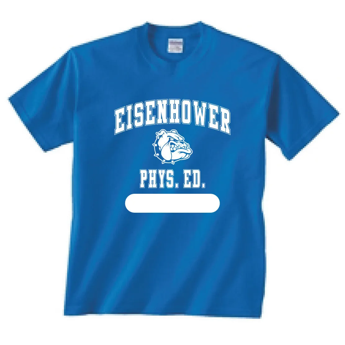 GYM UNIFORM SHORT SLEEVE T-SHIRT / ROYAL BLUE