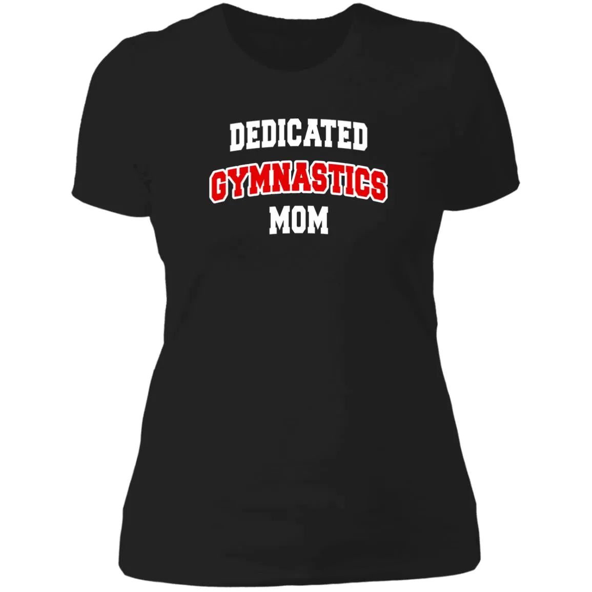 Gymnastics-Themed Ladies' Boyfriend T-Shirt