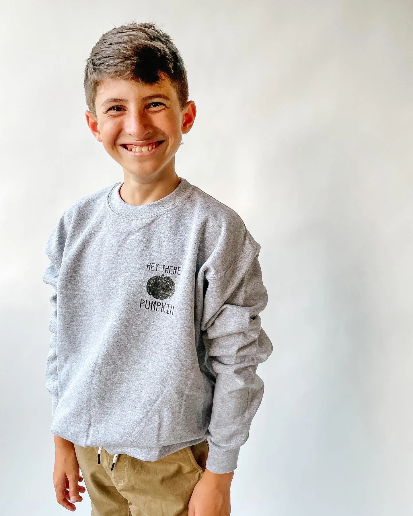 Hey There Pumpkin Pullover ~ Children's