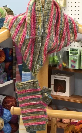 Indulgence Cowl & Fingerless Mitts