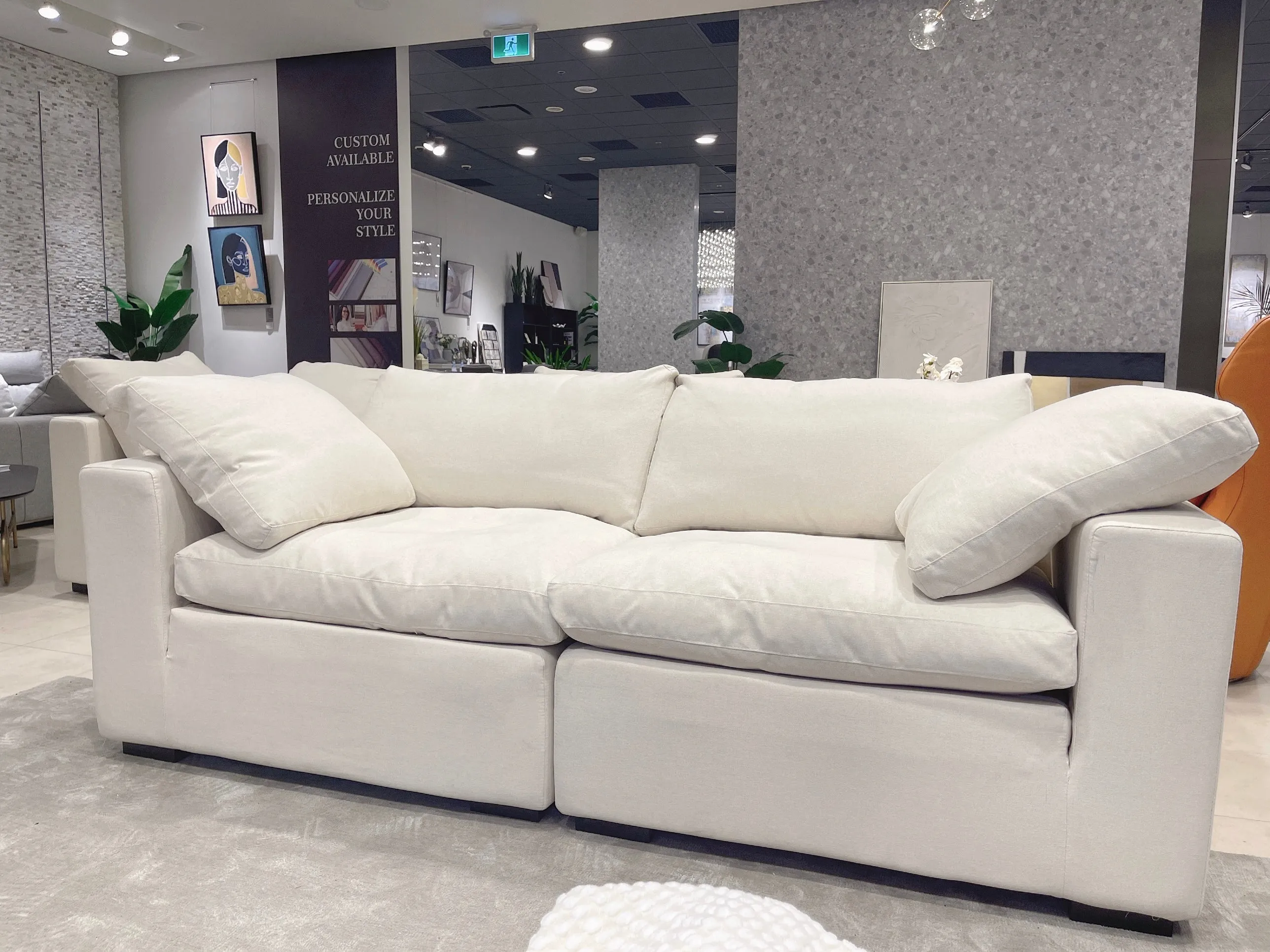 Deluxe Jasper Plus 2-Seater Comfortable Sofa for Home