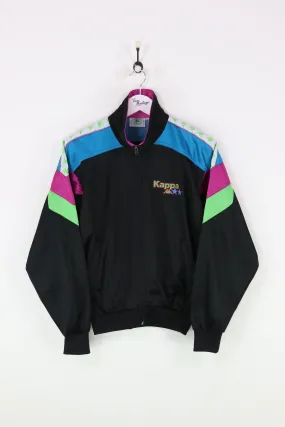 Kappa Track Jacket Black/Blue Small