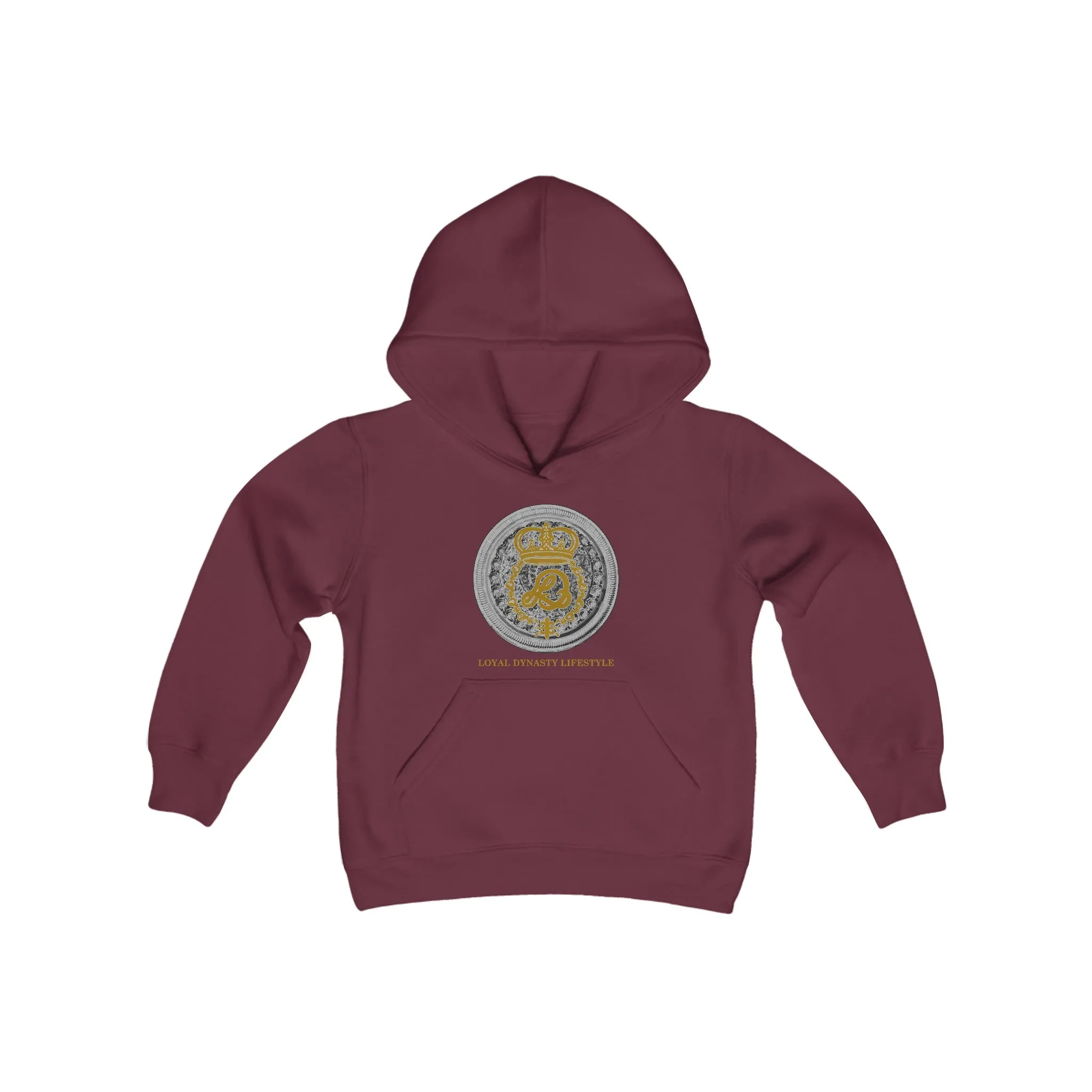 LD Crown Holder Youth Heavy Blend Hooded Sweatshirt