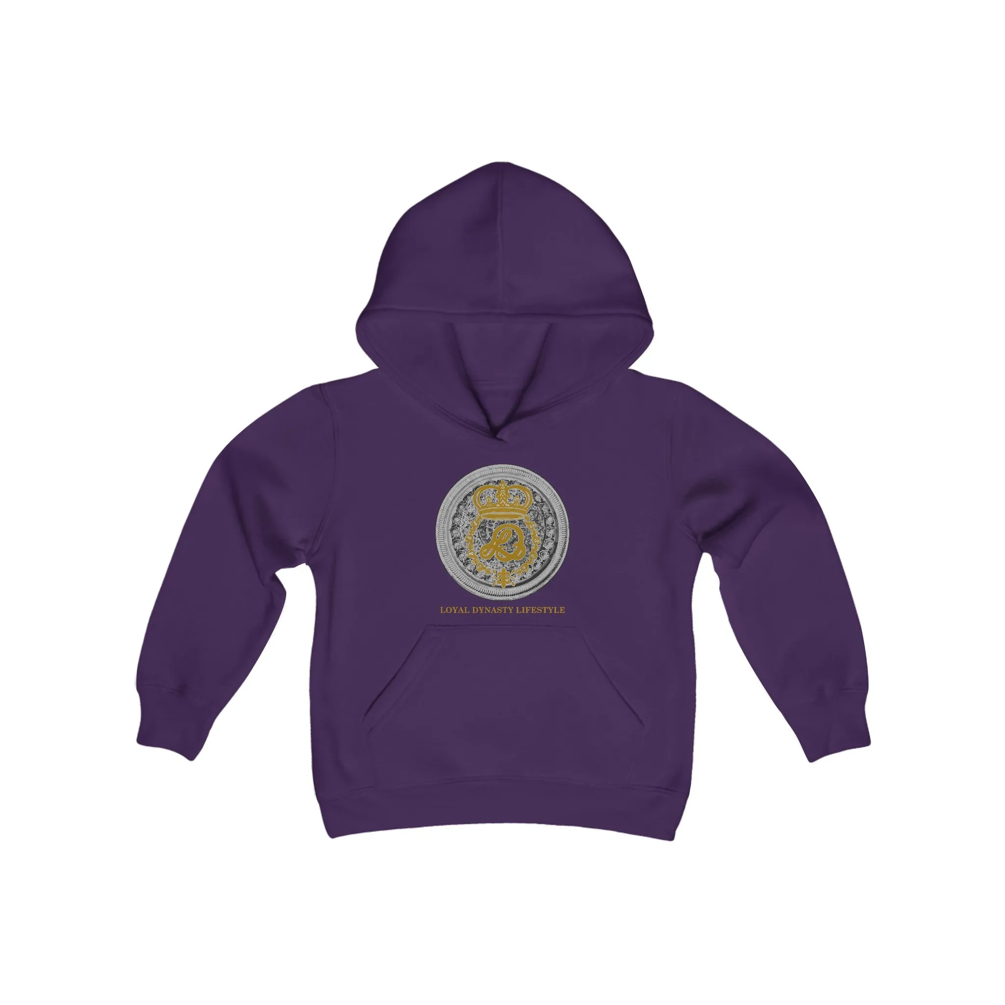 LD Crown Holder Youth Heavy Blend Hooded Sweatshirt