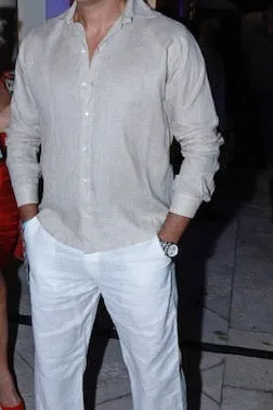 Linen Slim Shirt