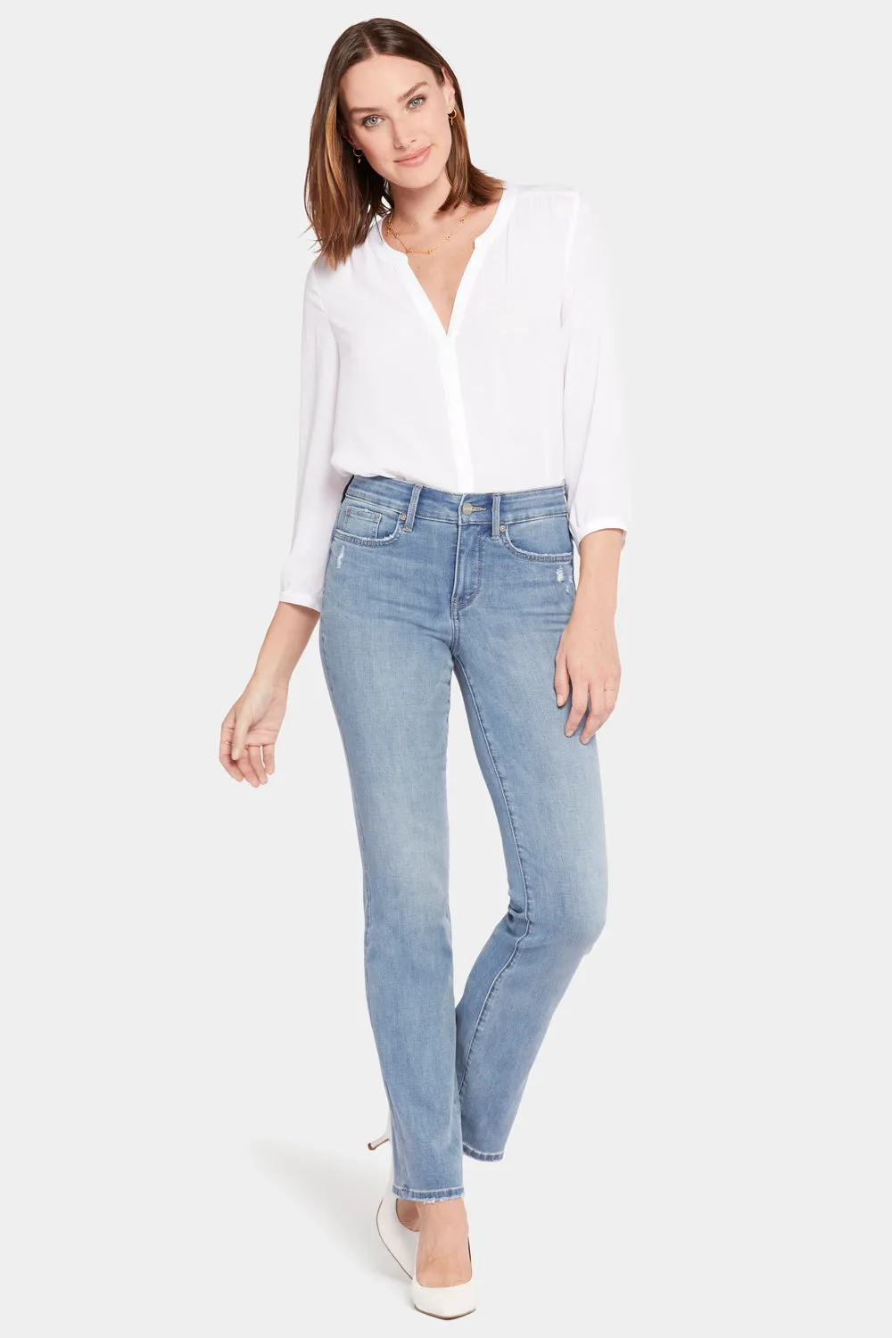 Marilyn Straight Jeans - Angel
