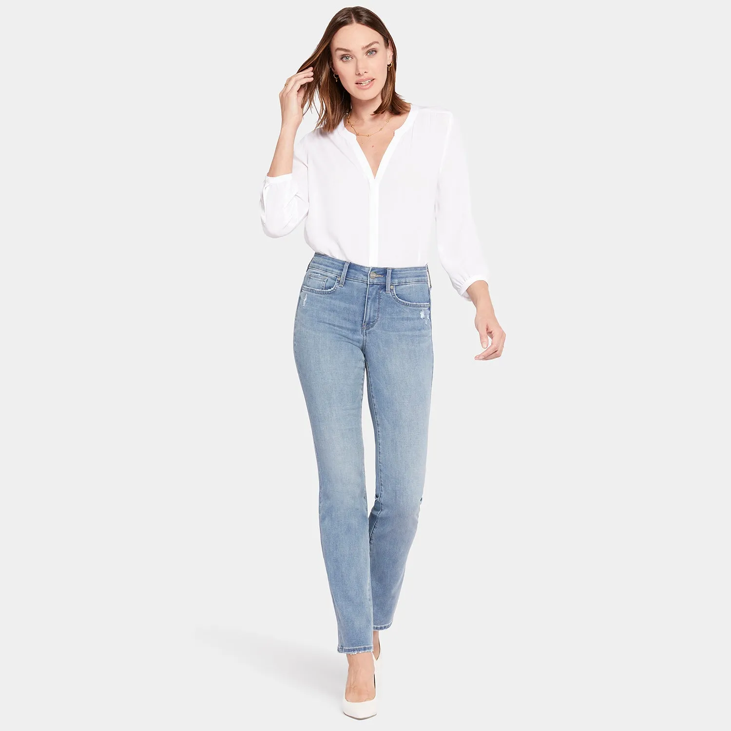 Marilyn Straight Jeans - Angel