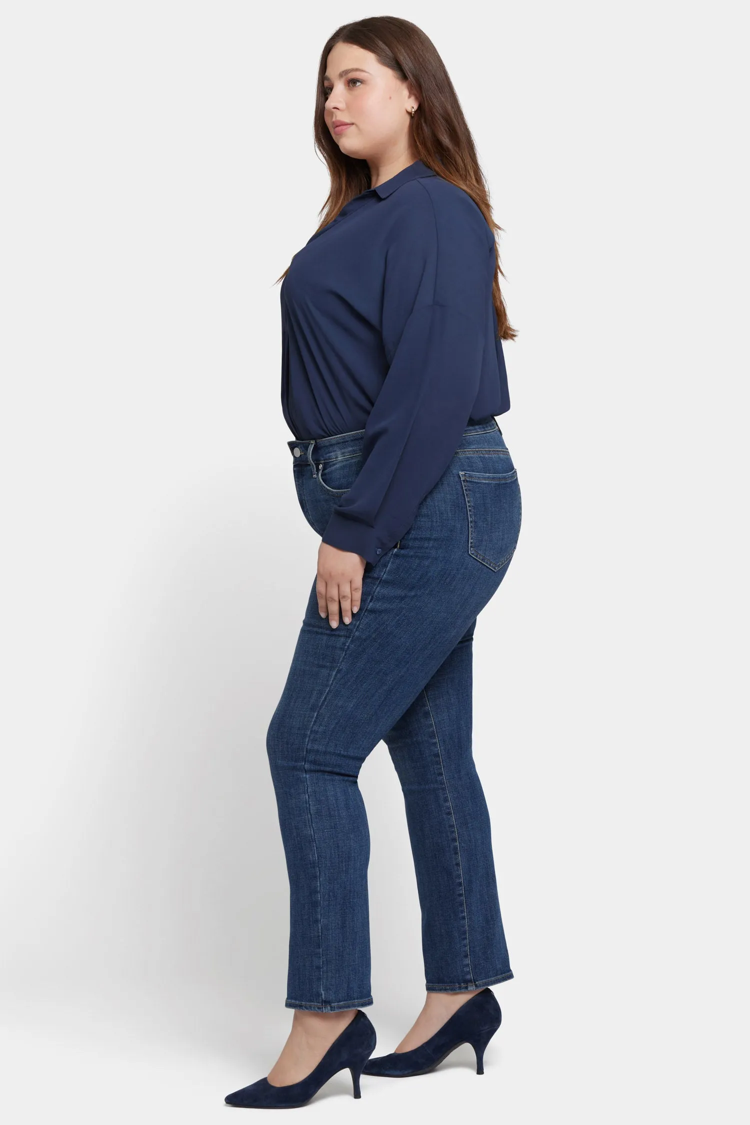 Marilyn Straight Jeans In Plus Size - Marcel