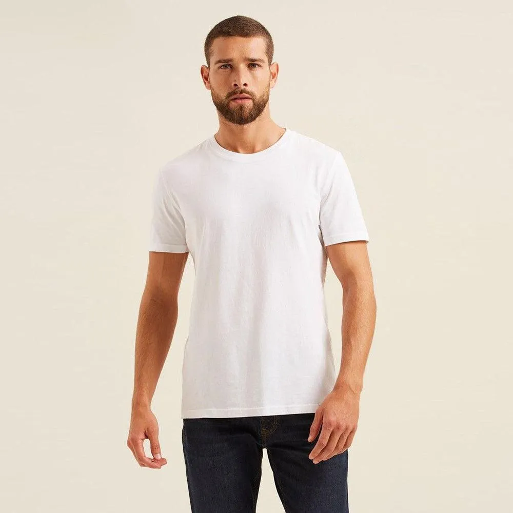 Men's Cotton Crew Neck Basic T-Shirt