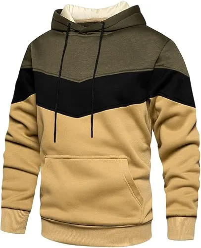 Men's Pullover Hoodie with Kangaroo Pocket