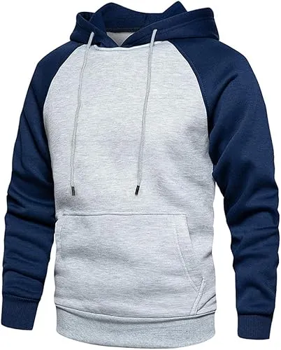 Men's Pullover Hoodie with Kangaroo Pocket