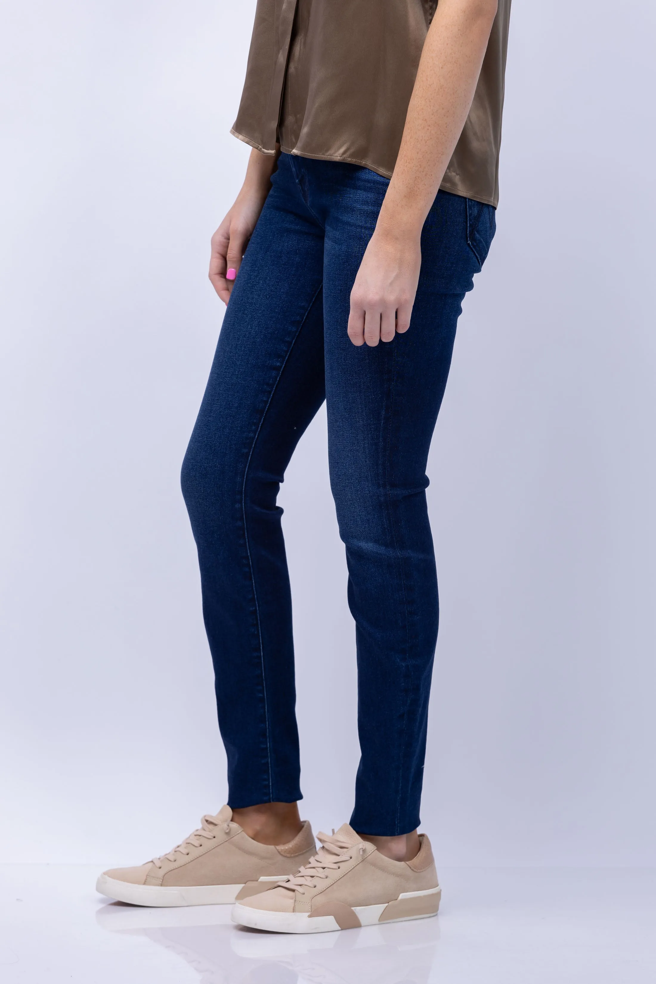 Mother the Looker Skimp High Rise Skinny Jeans in Taking Shape
